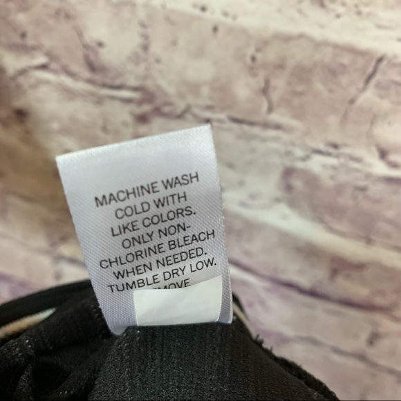 Apt. 9 Black Striped Zipper Front Long Sleeve Cardigan Jacket - Picture 11 of 11